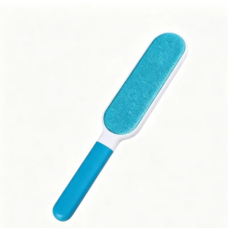 1PC Double-Sided Pet Hair Remover Manual Electrostatic Sticky Lint Brush for Pet Cat, Clothing, Sofa, Furniture, Carpet Cleaning