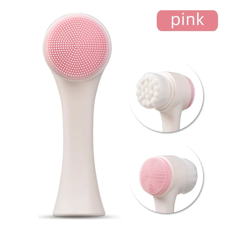1Pc- Silicone Pet Paw Cleaner & Massage Brush - Dual-Sided Dog Grooming Tool for Healthy Coats and Claws