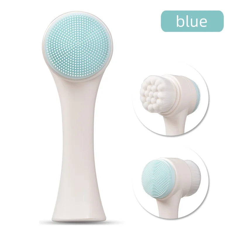 1Pc- Silicone Pet Paw Cleaner & Massage Brush - Dual-Sided Dog Grooming Tool for Healthy Coats and Claws