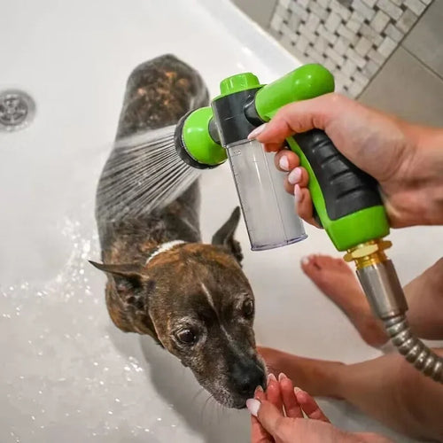 Pet Shower Nozzle Sprayer Hose Dog Shower Gun 3 Mode Adjustable Pet Wash Cleaning Bath Water Foam Soap Sprayer Dog Clean Tools